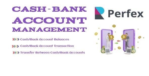 Cash Account Balances For Perfex CRM