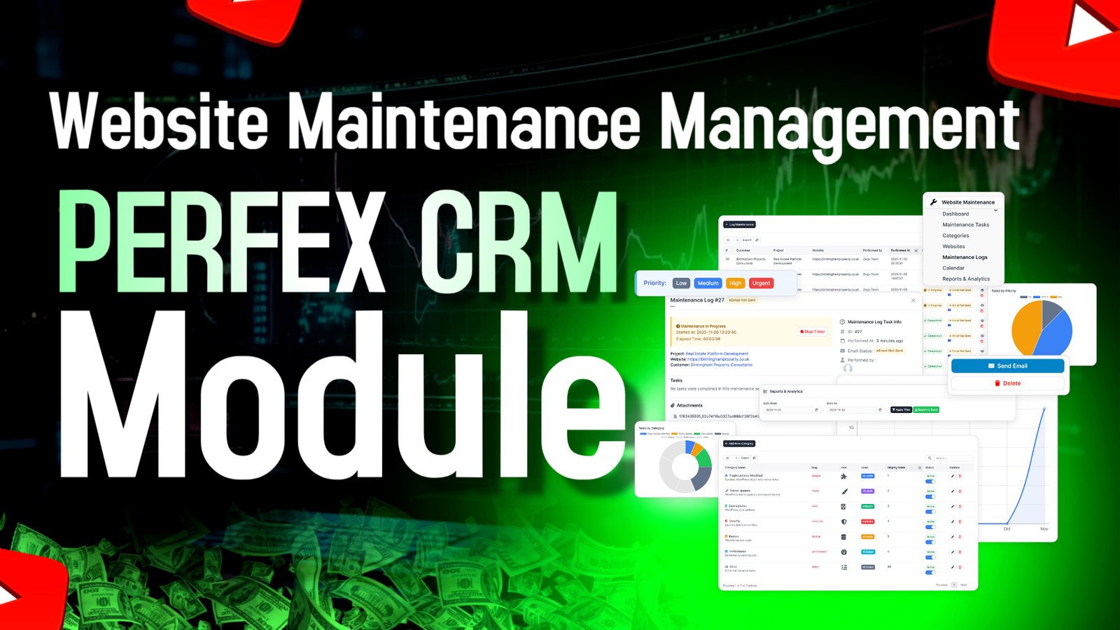 Streamline Website Maintenance with Perfex CRM’s Website Maintenance Management Module
