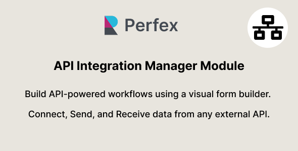 API Automation Tool, API Form Builder, API Import Export, API Integration Manager, API Request Builder, Dynamic API Forms, Edit Form API, External API Sync, Form to API Mapping, JSON Form Builder, No-Code API Connector, perfex crm module, Postman Compatible, Receive API Tables, REST API Integration